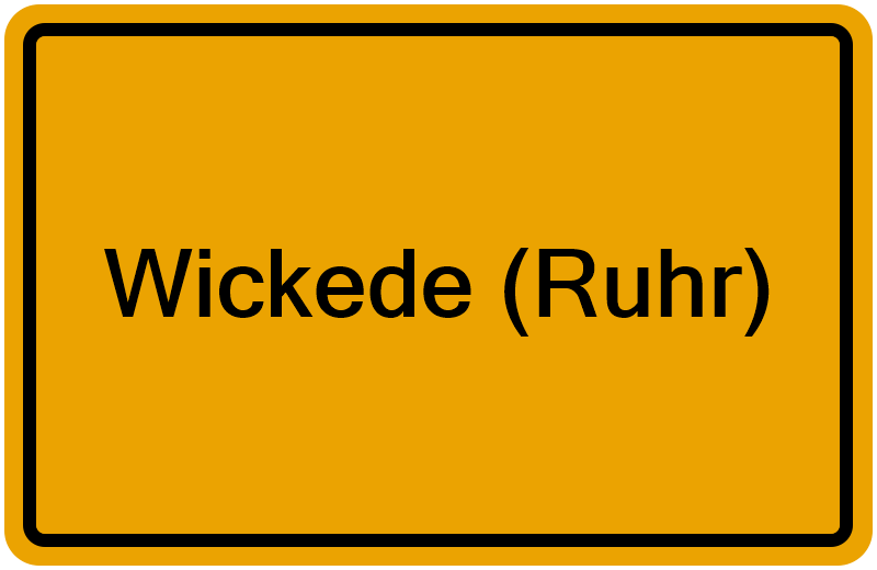 Handelsregisterauszug Wickede (Ruhr)